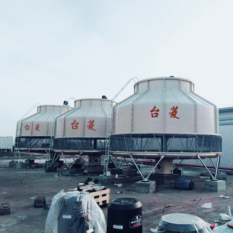 Circulația turnului de răcire a oțelului din sticlă cu echipamente de răcire la rece a apei turn de răcire din China